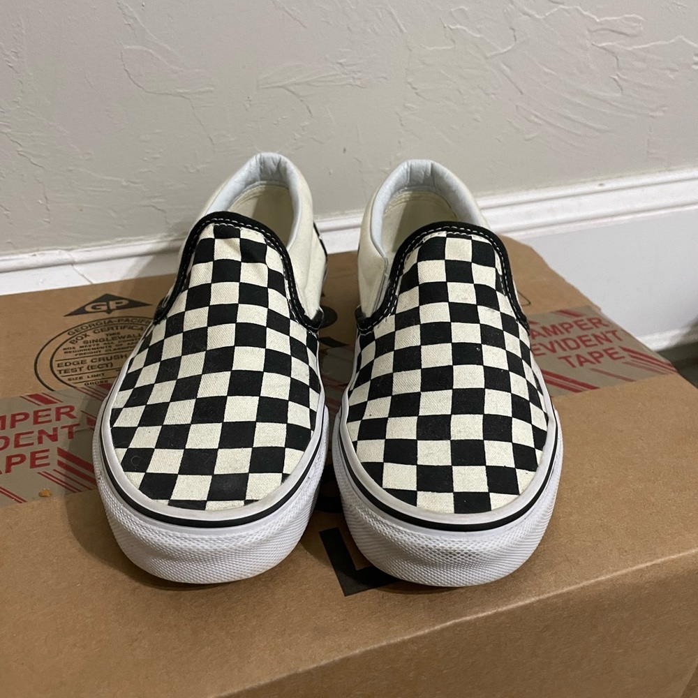 Checkered vans